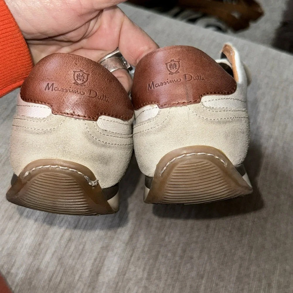 MASSIMO DUTTI Cloth low trainers in a size 9.5 - Picture 9 of 12